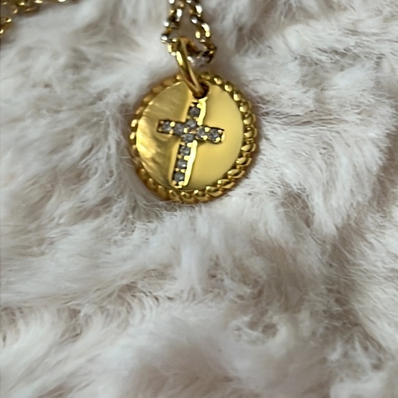 David Yurman Jewelry - - David Yurman 18k gold and diamond  pendant